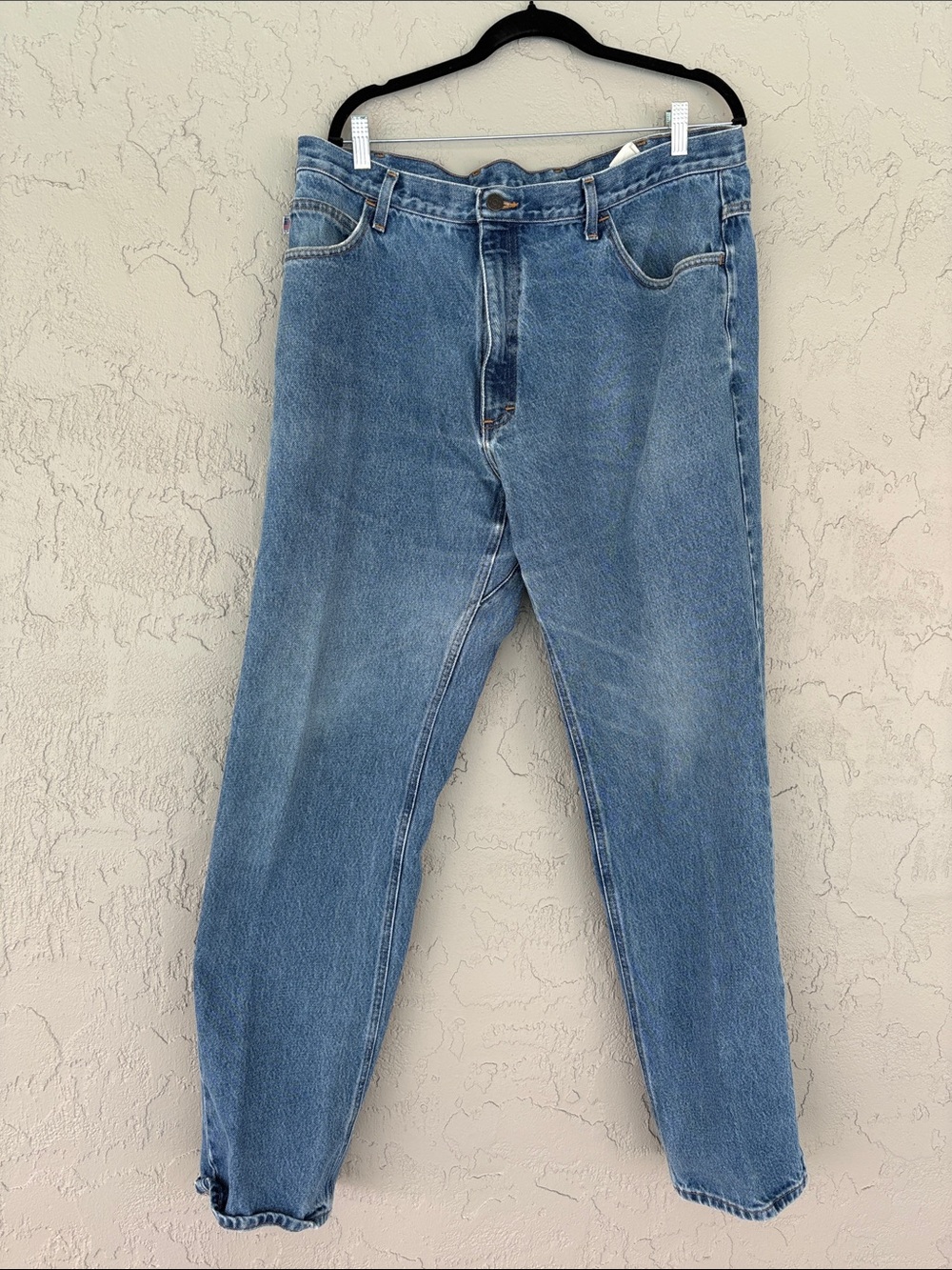 All American Clothing Men's 38x34 Cotton Jeans - Made in USA